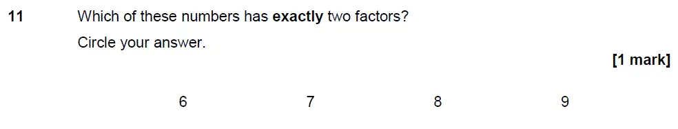 Question 11 - GCSE AQA Foundation Maths Past Paper 2 (Calculator) - November 2017