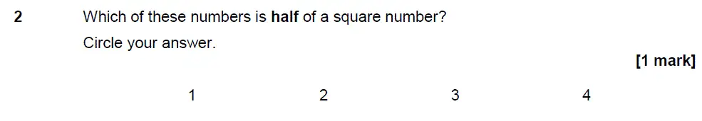 Question 2 - GCSE AQA Foundation Maths Past Paper 2 (Calculator) - November 2017