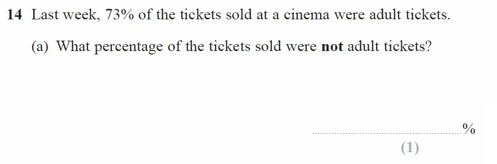 Question 14(a) - GCSE Edexcel Foundation Maths Past Paper 1 June 2023