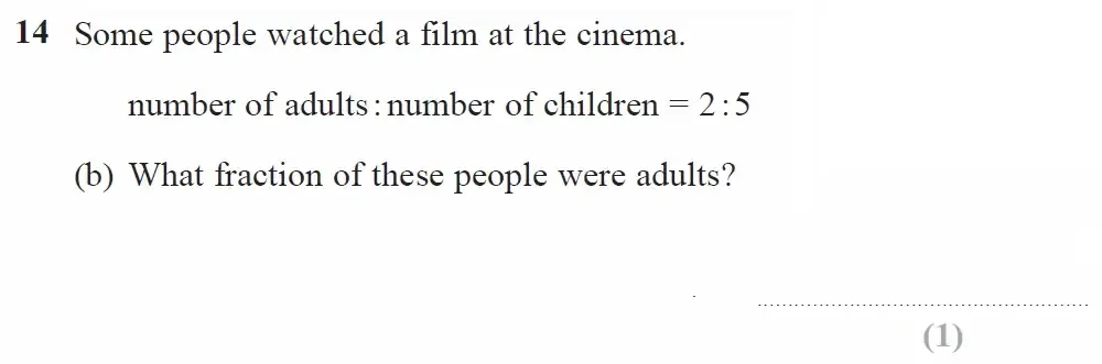 Question 14(b) - GCSE Edexcel Foundation Maths Past Paper 1 June 2023