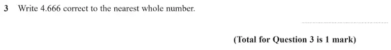 Question 3 - GCSE Edexcel Foundation Maths Past Paper 1 (Non-Calculator) - June 2020