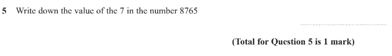 Question 5 - GCSE Edexcel Foundation Maths Past Paper 1 (Non-Calculator) - June 2020