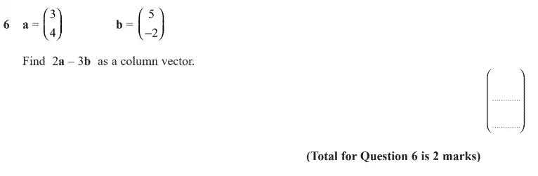 Question 7 - GCSE Edexcel Higher Maths Past Paper 2 (Calculator) - June 2020