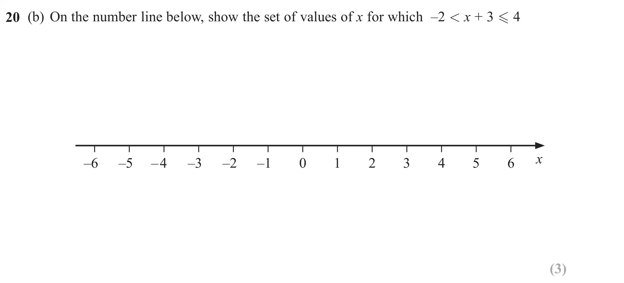 Question 20(b) - GCSE Edexcel Foundation Maths Past Paper 2 (Calculator) - June 2019