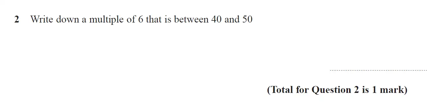 Question 2 - GCSE Edexcel Foundation Maths Past Paper 2 (Calculator) - November 2017