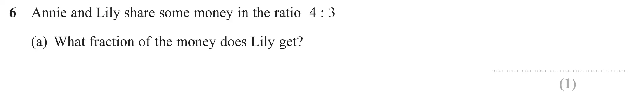 Question 6(a) - GCSE Edexcel Foundation Maths Past Paper 2 (Calculator) - November 2017