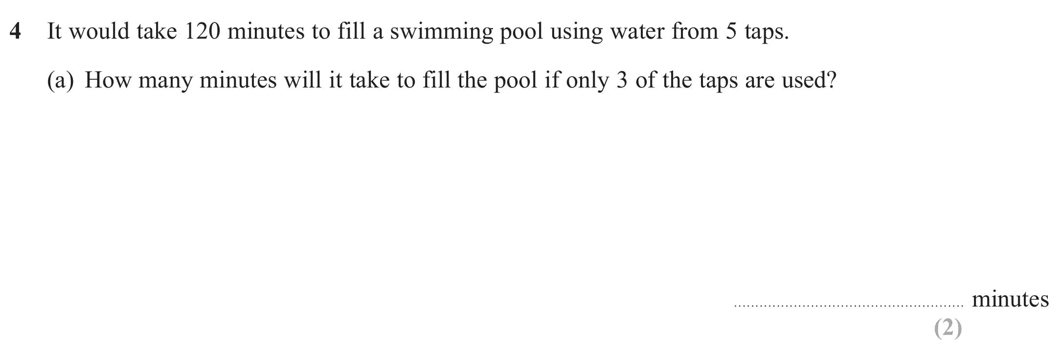 Question 4(a) - GCSE Edexcel Higher Maths Past Paper 1 (Non-Calculator) - November 2018