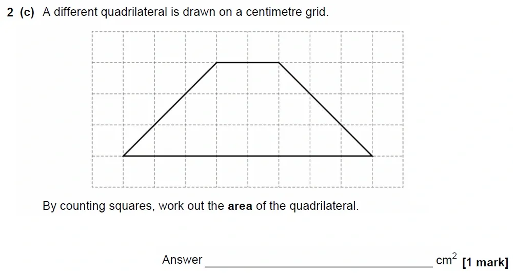 Question 02(c) - GCSE AQA Foundation Maths Past Paper 1 (Non-Calculator) - June 2023