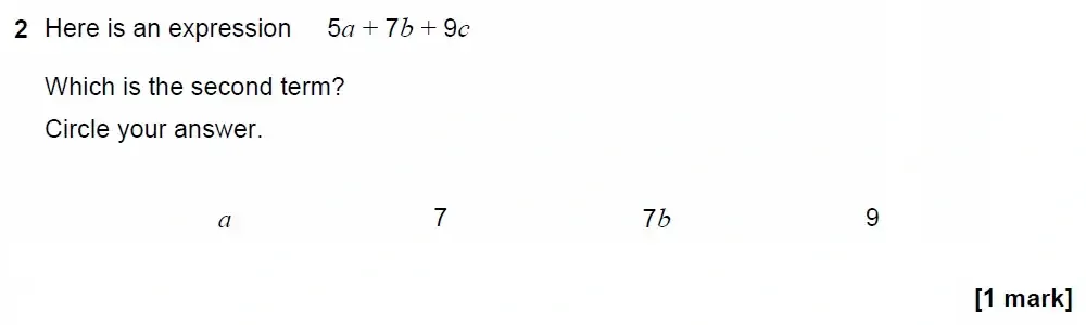 Question 02 - GCSE AQA Foundation Maths Past Paper 2 (Calculator) - June 2022