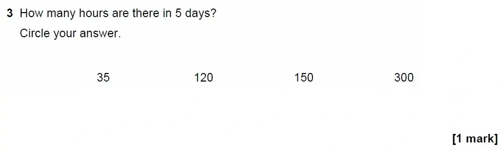 Question 03 - GCSE AQA Foundation Maths Past Paper 2 (Calculator) - June 2022