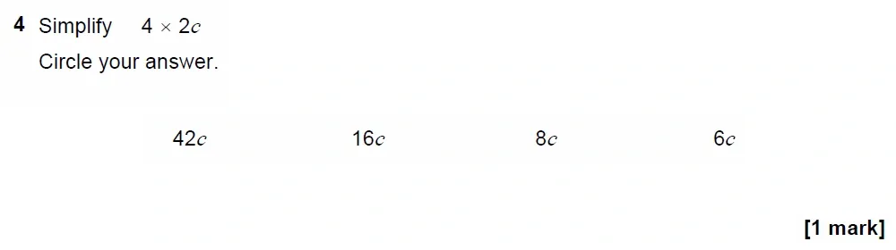 Question 04 - GCSE AQA Foundation Maths Past Paper 3 (Calculator) - June 2022