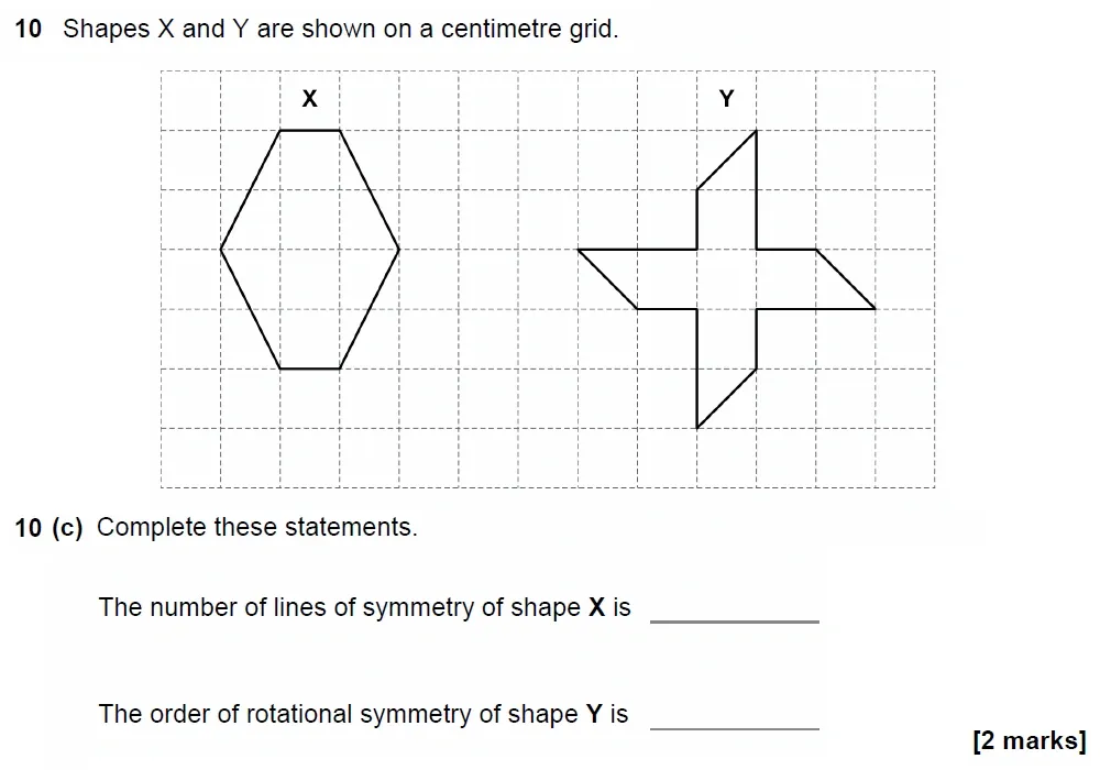 Question 10(c) - GCSE AQA Foundation Maths Past Paper 3 (Calculator) - June 2022