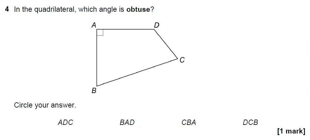 Question 04 - GCSE AQA Foundation Maths Past Paper 3 (Calculator) - November 2022