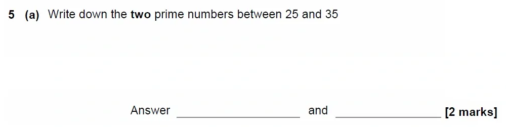 Question 05(a) - GCSE AQA Foundation Maths Past Paper 3 (Calculator) - November 2022