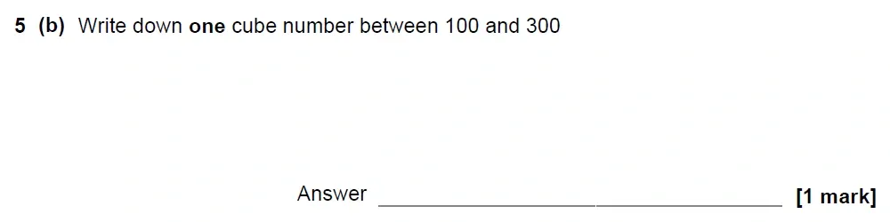 Question 05(b) - GCSE AQA Foundation Maths Past Paper 3 (Calculator) - November 2022