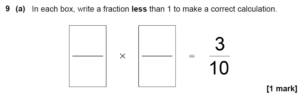 Question 09(a) - GCSE AQA Higher Maths Past Paper 1 (Non-Calculator) - June 2022
