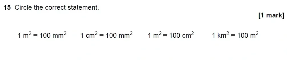 Question 15 - GCSE AQA Higher Maths Past Paper 2 (Calculator) - November 2022
