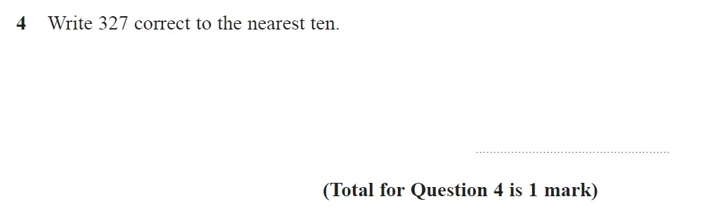 Question 04 - GCSE Edexcel Foundation Maths Past Paper 1 (Non-Calculator) - November 2021