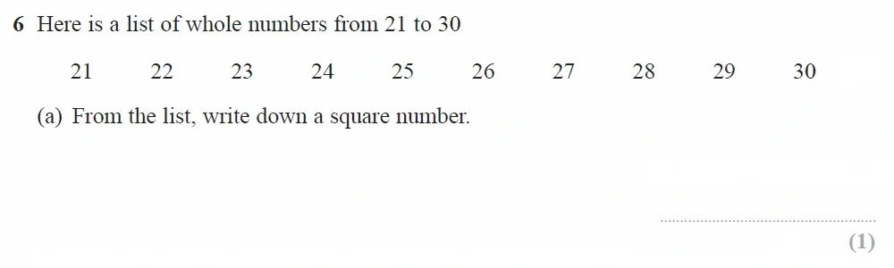 Question 06(a) - GCSE Edexcel Foundation Maths Past Paper 2 (Calculator) - November 2021