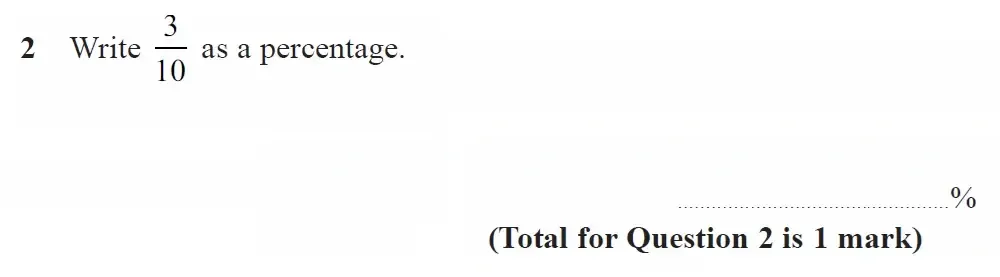 Question 02 - GCSE Edexcel Foundation Maths Past Paper 3 (Calculator) - June 2023