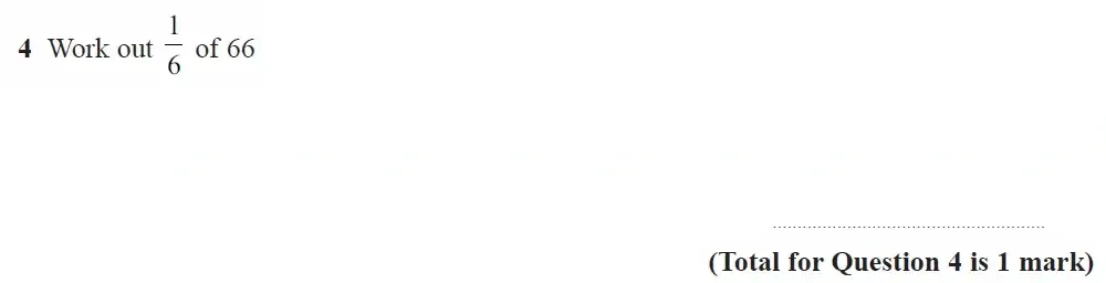 Question 04 - GCSE Edexcel Foundation Maths Past Paper 3 (Calculator) - November 2021