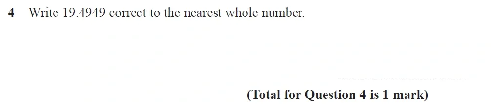 Question 04 - GCSE Edexcel Foundation Maths Past Paper 3 (Calculator) - November 2022