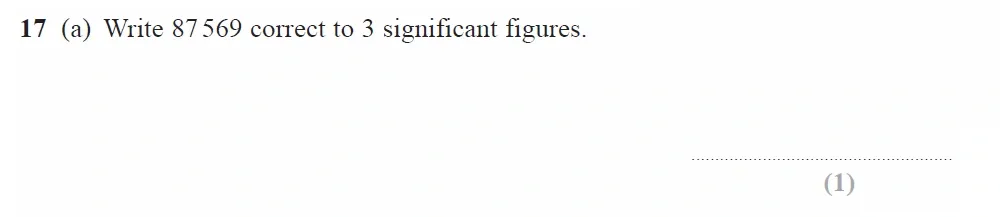 Question 17(a) - GCSE Edexcel Foundation Maths Past Paper 3 (Calculator) - November 2022