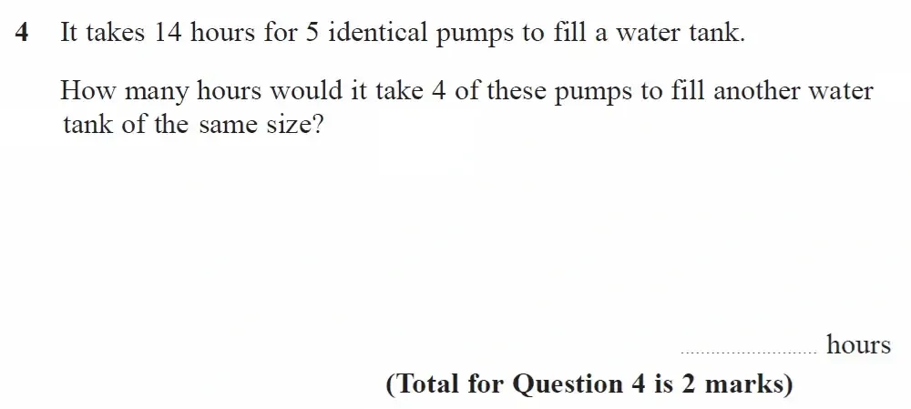 Question 04 - GCSE Edexcel Higher Maths Past Paper 3 (Calculator) - June 2023