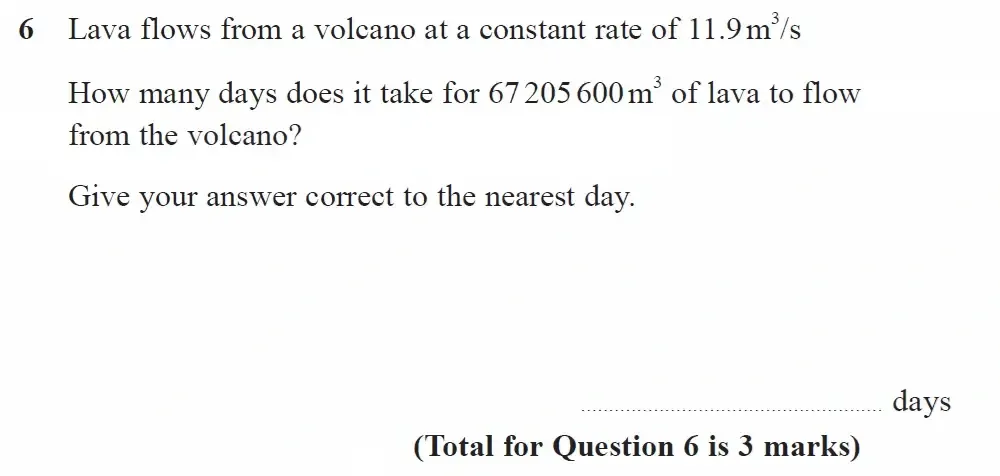 Question 06 - GCSE Edexcel Higher Maths Past Paper 3 (Calculator) - June 2023