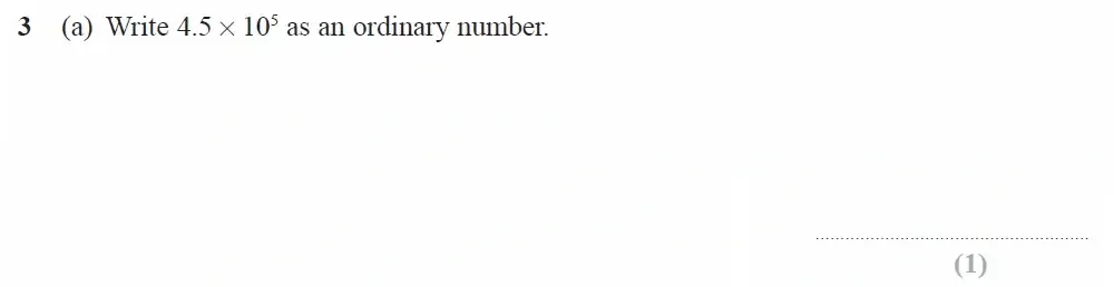 Question 03(a) - GCSE Edexcel Higher Maths Past Paper 3 (Calculator) - November 2021