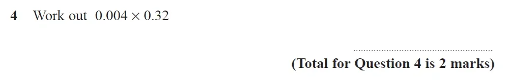 Question 04 - GCSE Edexcel Higher Maths Past Paper 1 (Non-Calculator) - November 2022
