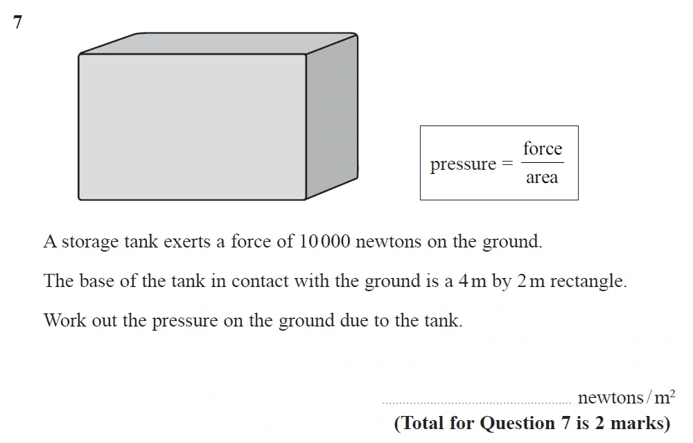 Question 07 - GCSE Edexcel Higher Maths Past Paper 1 (Non-Calculator) - November 2022