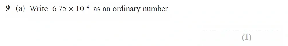 Question 09(a) - GCSE Edexcel Higher Maths Past Paper 3 (Calculator) - November 2022