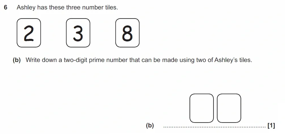 Question 06(b) - GCSE OCR Foundation Maths Past Paper 1 (Calculator) - June 2022