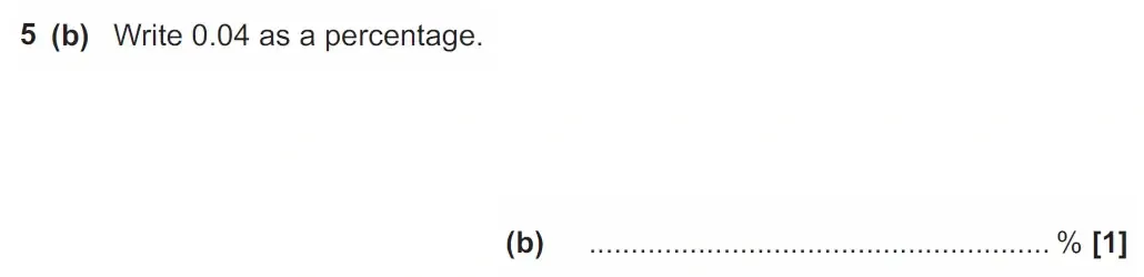 Question 05(b) - GCSE OCR Foundation Maths Past Paper 1 (Calculator) - June 2023