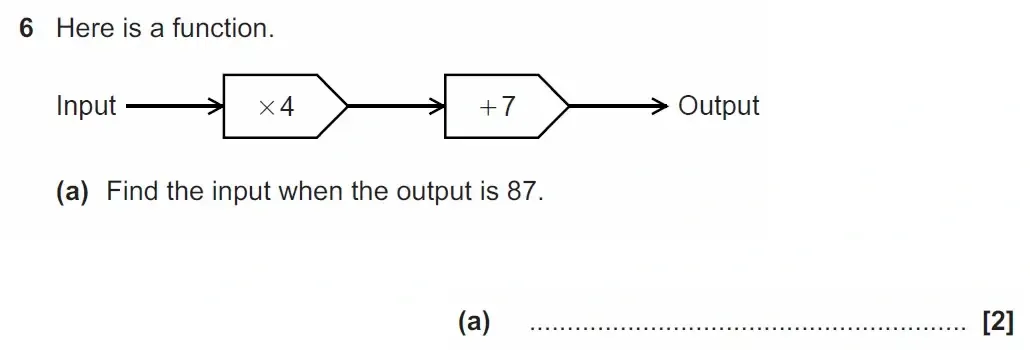 Question 06(a) - GCSE OCR Foundation Maths Past Paper 1 (Calculator) - June 2023