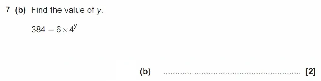 Question 07(b) - GCSE OCR Foundation Maths Past Paper 1 (Calculator) - June 2023