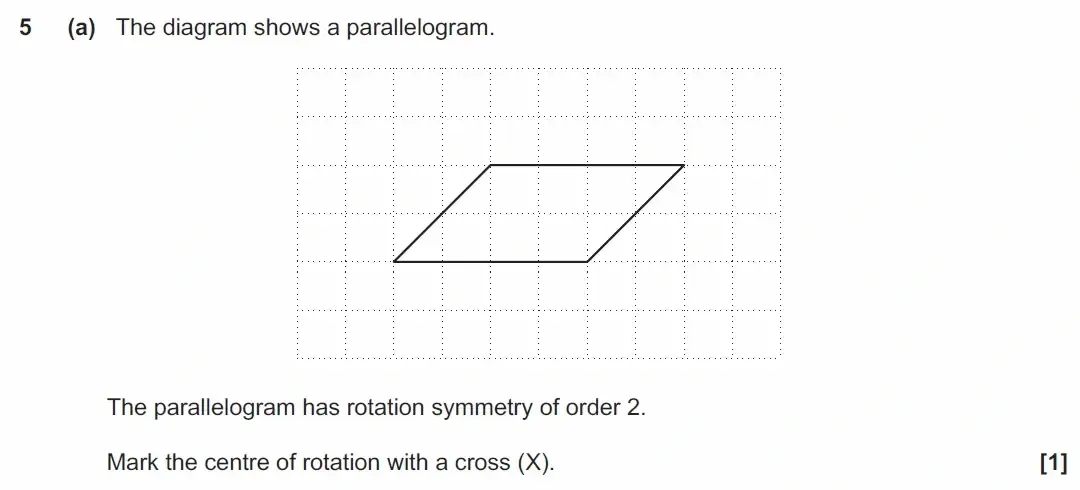 Question 05(a) - GCSE OCR Foundation Maths Past Paper 1 (Calculator) - November 2022