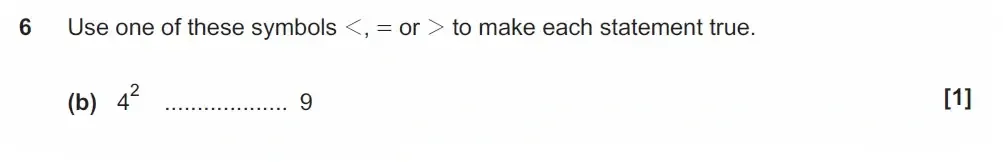 Question 06(b) - GCSE OCR Foundation Maths Past Paper 1 (Calculator) - November 2022