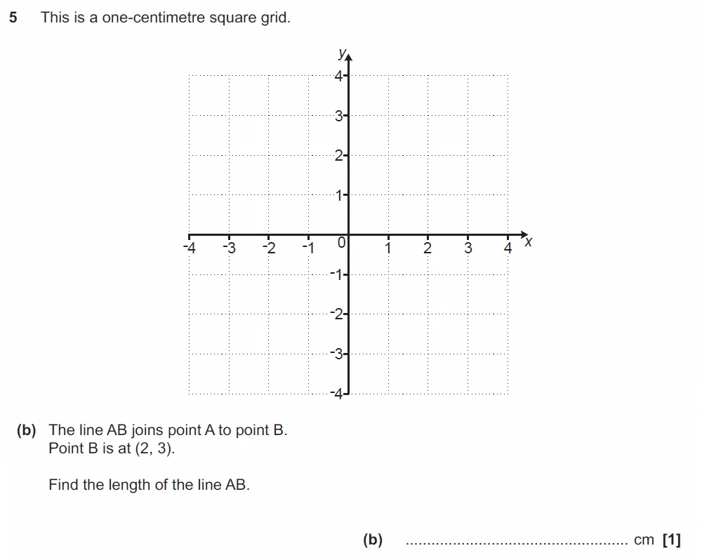Question 5(b) - GCSE OCR Foundation Maths Past Paper 3 (Calculator) - June 2023