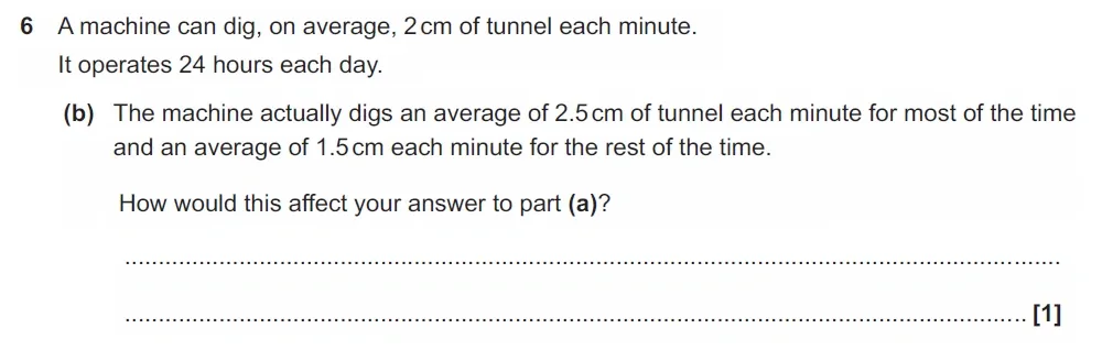 Question 06(b) - GCSE OCR Higher Maths Past Paper 4 (Calculator) - June 2022