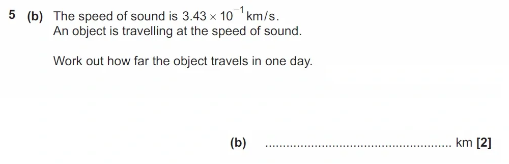 Question 05(b) - GCSE OCR Higher Maths Past Paper 4 (Calculator) - June 2023