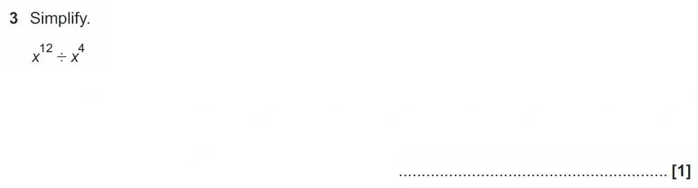 Question 03 - GCSE OCR Higher Maths Past Paper 4 (Calculator) - November 2021