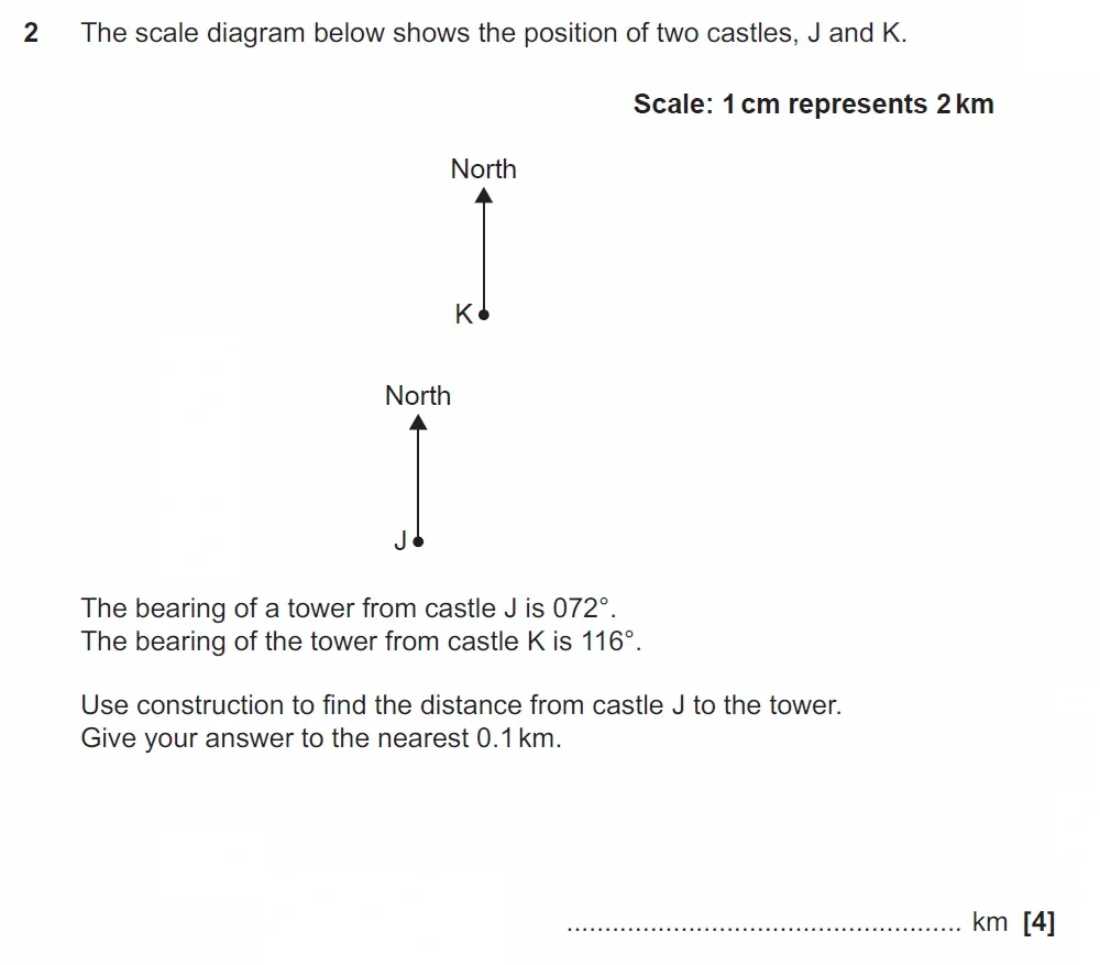Question 02 - GCSE OCR Higher Maths Past Paper 5 (Non-Calculator) - June 2022