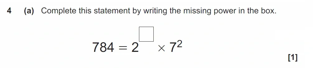 Question 04(a) - GCSE OCR Higher Maths Past Paper 5 (Non-Calculator) - June 2022