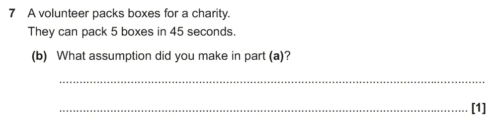 Question 07(b) - GCSE OCR Higher Maths Past Paper 5 (Non-Calculator) - June 2023
