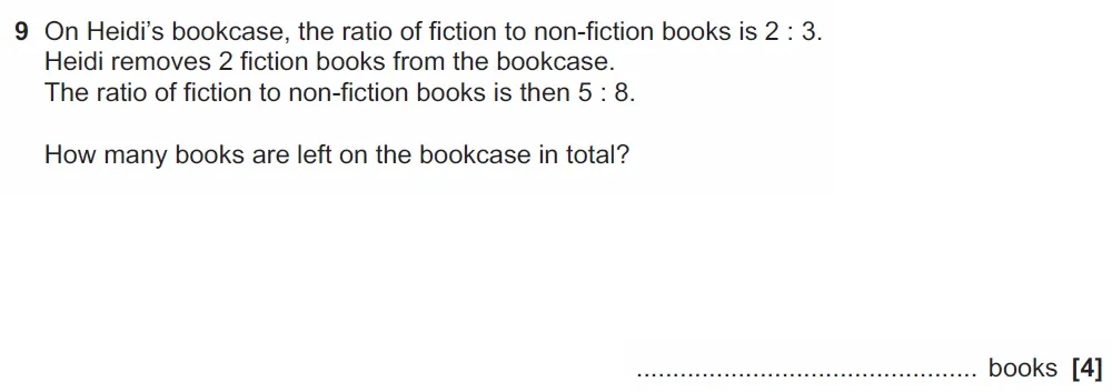 Question 09 - GCSE OCR Higher Maths Past Paper 6 (Calculator) - June 2023