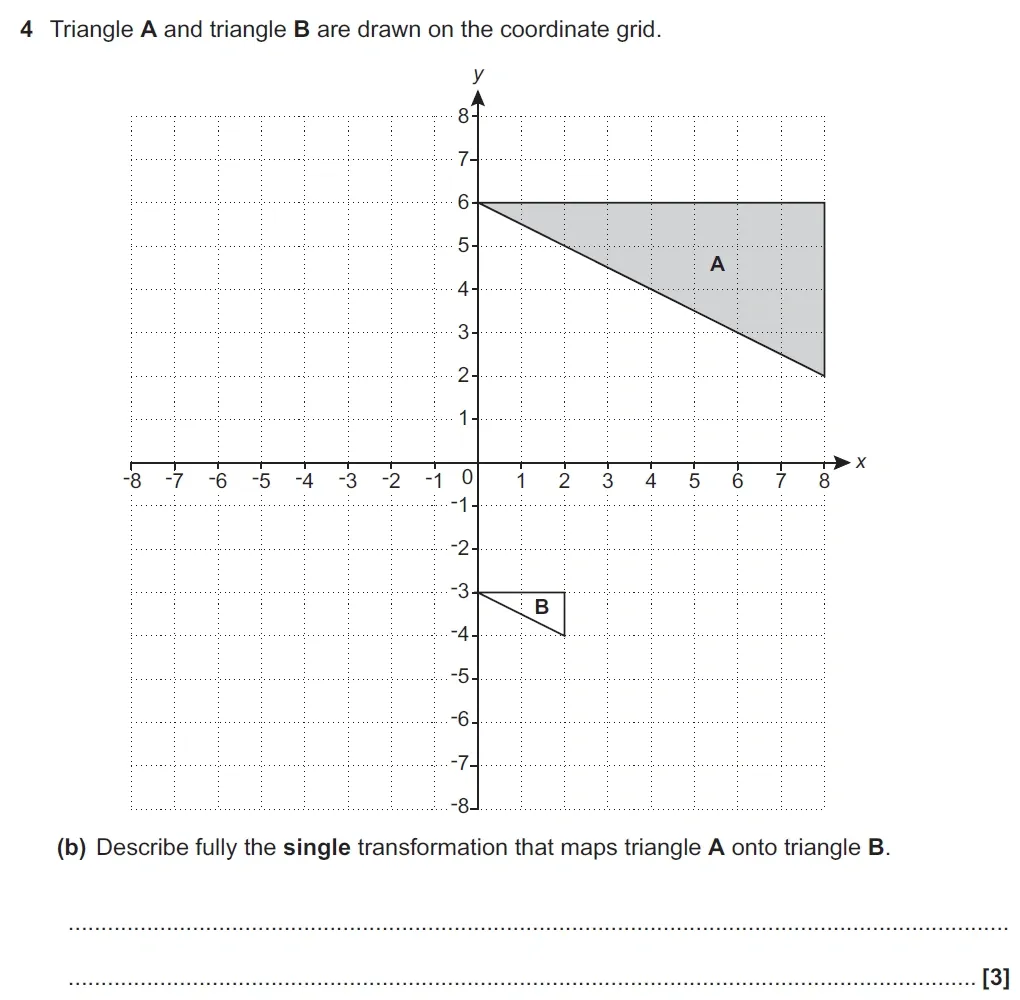 Question 04(b) - GCSE OCR Higher Maths Past Paper 6 (Calculator) - November 2021