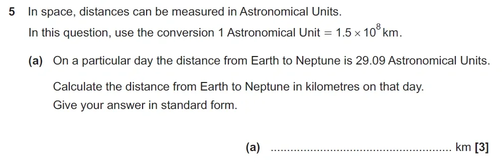 Question 05(a) - GCSE OCR Higher Maths Past Paper 6 (Calculator) - November 2022