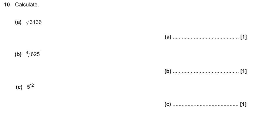 Question 12 - GCSE OCR Foundation Maths Sample Paper 3 (Calculator)